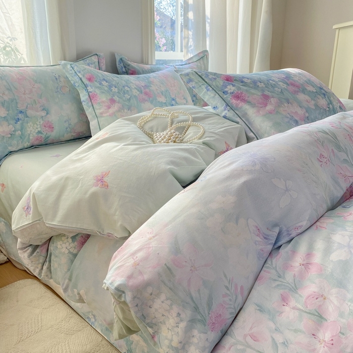 91家纺网 家纺一手货源 找家纺 （总）凌鼎 2026新款全棉数码印花四件套