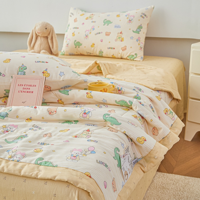 91家纺网 家纺一手货源 找家纺 （总）尊妙被业 2026新款小清新花卉里外全棉纯棉棉花被夏被夏凉被空调被