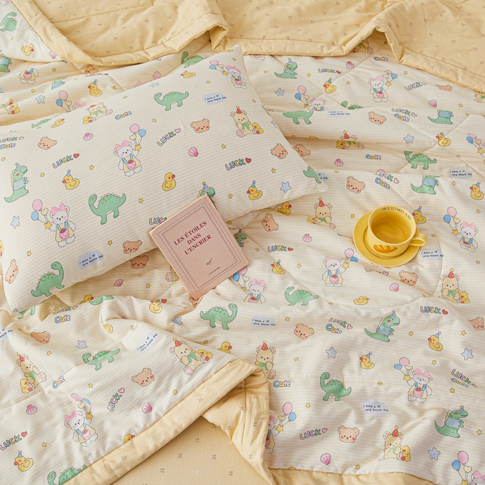 91家纺网 家纺一手货源 找家纺 （总）尊妙被业 2026新款小清新花卉里外全棉纯棉棉花被夏被夏凉被空调被