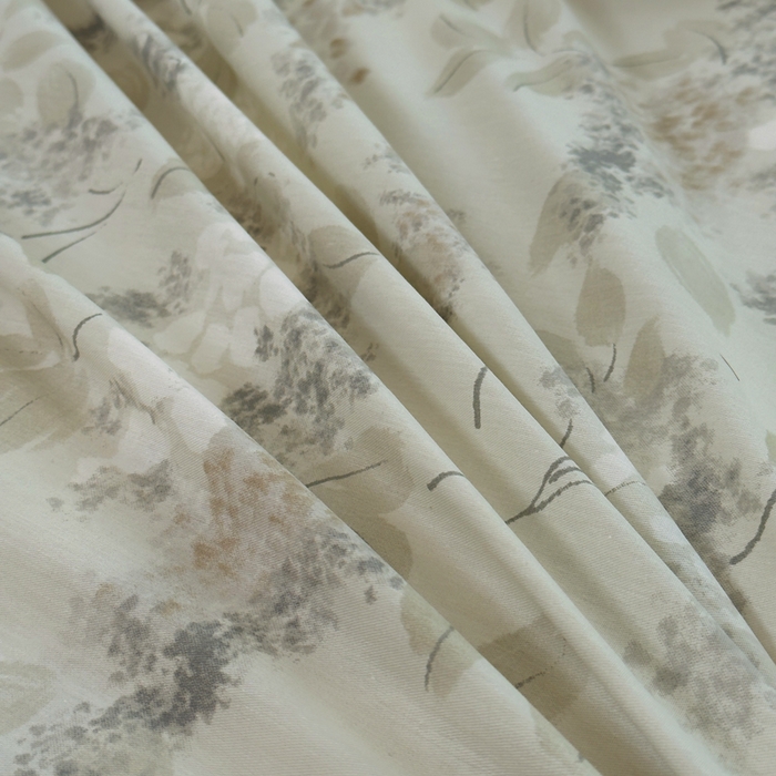 91家纺网 家纺一手货源 找家纺 铭博家纺 2026新款13070新款100%全棉纯棉印花工艺款吊边四件套 秋晚云山