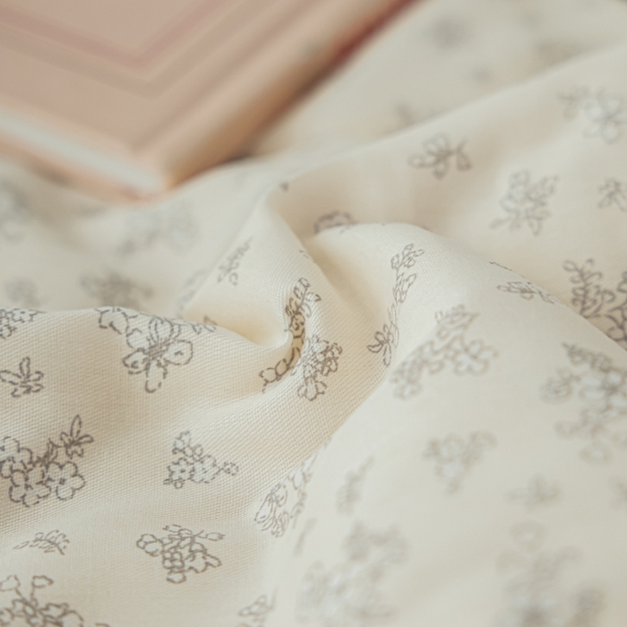 91家纺网 家纺一手货源 找家纺 尊妙被业 2026新款小清新花卉里外全棉纯棉棉花被夏被夏凉被空调被 墨兰樱桃