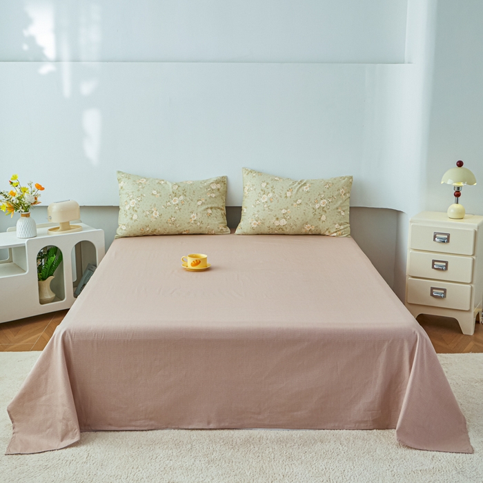 91家纺网 家纺一手货源 找家纺 尊妙被业 2026新款小清新花卉里外全棉纯棉棉花被夏被夏凉被空调被 暮花