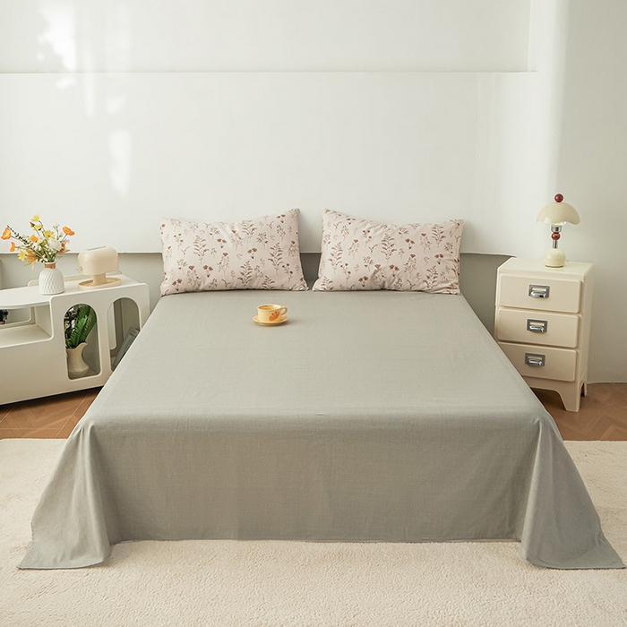 91家纺网 家纺一手货源 找家纺 尊妙被业 2026新款小清新花卉里外全棉纯棉棉花被夏被夏凉被空调被 琼枝