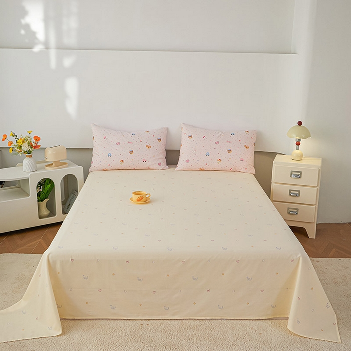 91家纺网 家纺一手货源 找家纺 尊妙被业 2026新款小清新花卉里外全棉纯棉棉花被夏被夏凉被空调被 秋日手册-粉