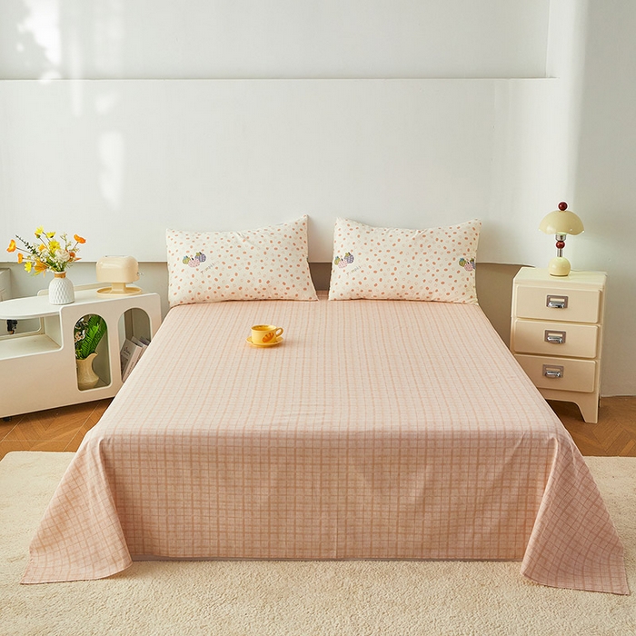 91家纺网 家纺一手货源 找家纺 尊妙被业 2026新款小清新花卉里外全棉纯棉棉花被夏被夏凉被空调被 甜糯软糖