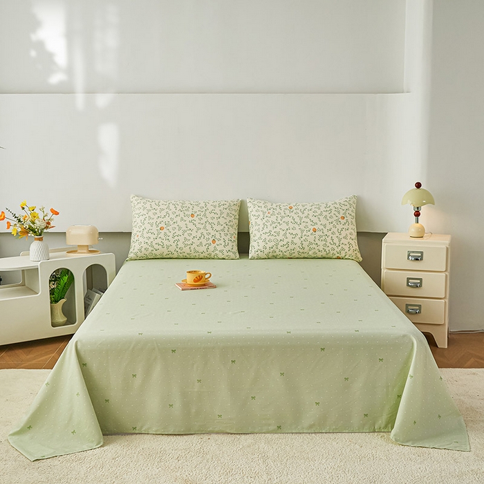 91家纺网 家纺一手货源 找家纺 尊妙被业 2026新款小清新花卉里外全棉纯棉棉花被夏被夏凉被空调被 野莓绿叶