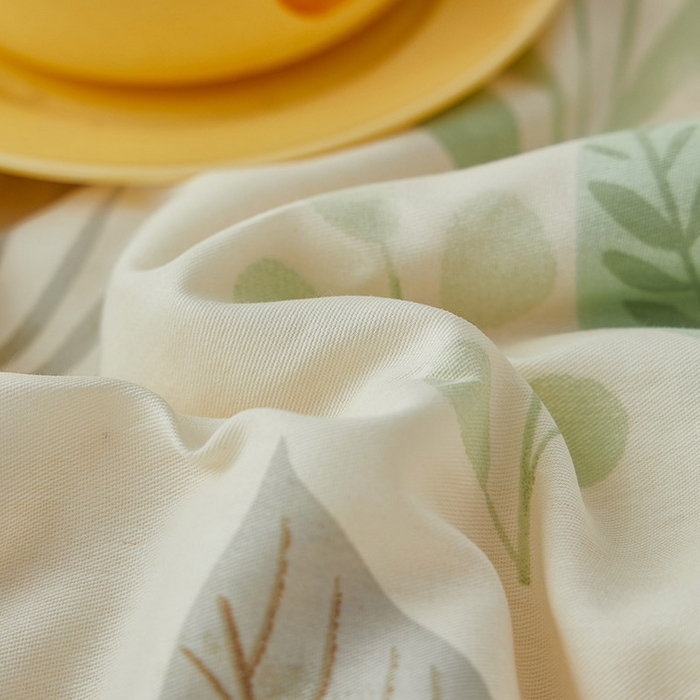 91家纺网 家纺一手货源 找家纺 尊妙被业 2026新款小清新花卉里外全棉纯棉棉花被夏被夏凉被空调被 叶语轻喃-绿