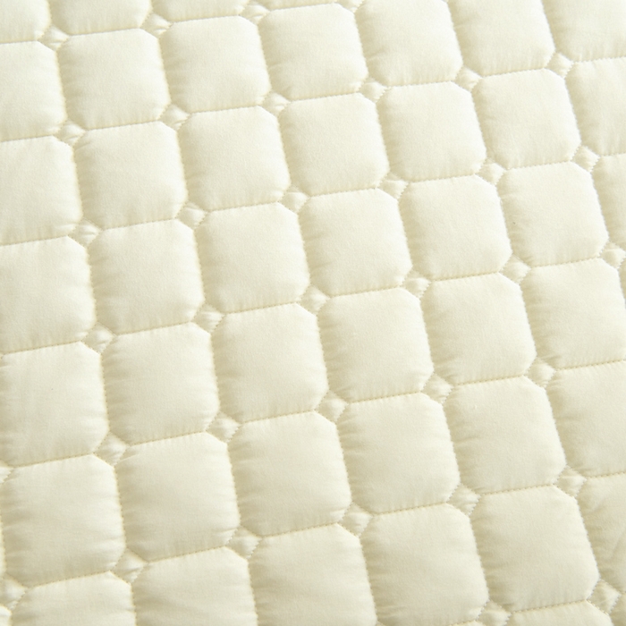 91家纺网 家纺一手货源 找家纺 宇淳国际 2026新款纯色面包格防滑床垫 奶黄