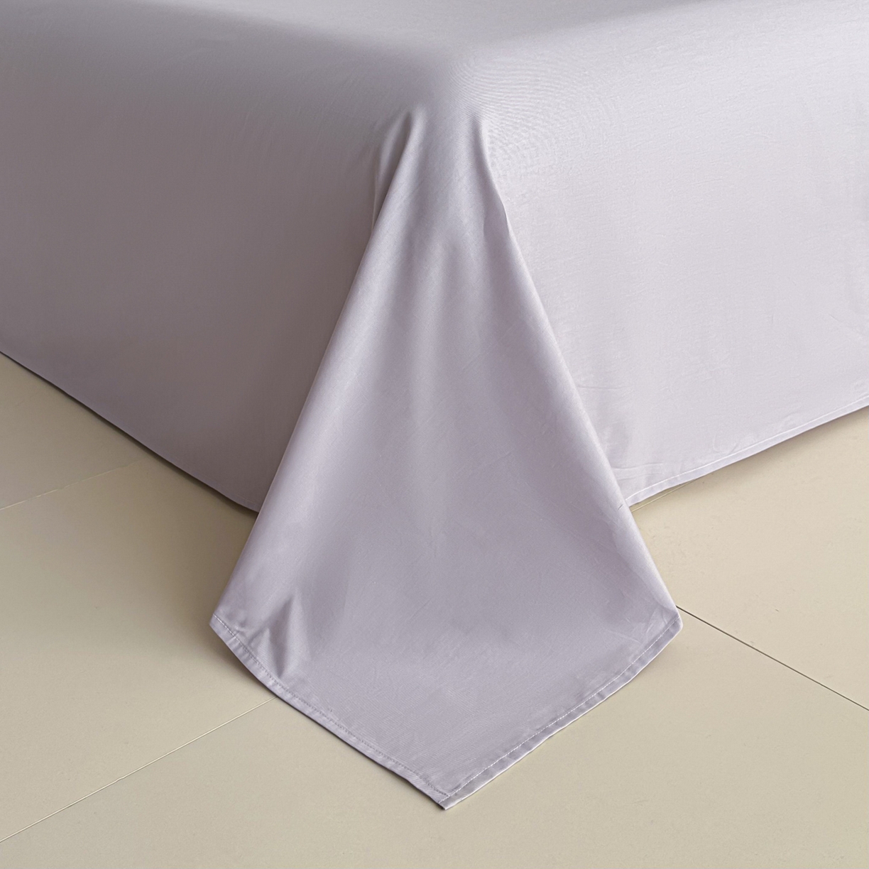 91家纺网 家纺一手货源 找家纺 眠博士 2026新款全棉纯棉水洗立体提花四件套 花间梦-紫