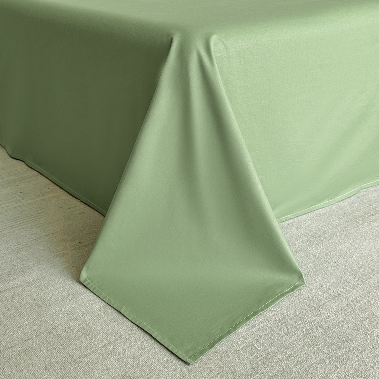 91家纺网 家纺一手货源 找家纺 （总）羚羊语家纺 2026新款全棉毛球款四件套40支纯棉轻奢13372小清新喷气印花四件套被套床单床笠三件套