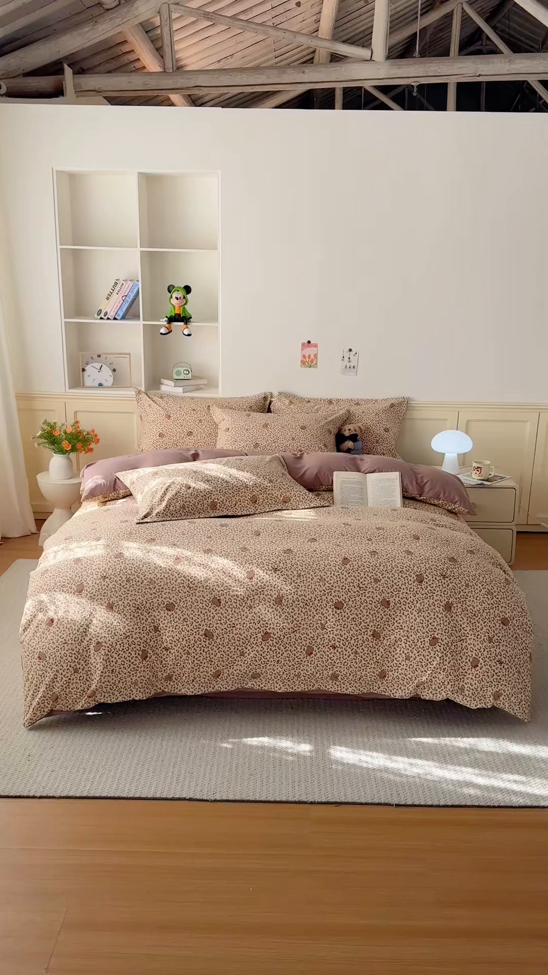 91家纺网 家纺一手货源 找家纺 （总）梦纤绒 2026新款高克重古法水洗棉四件套