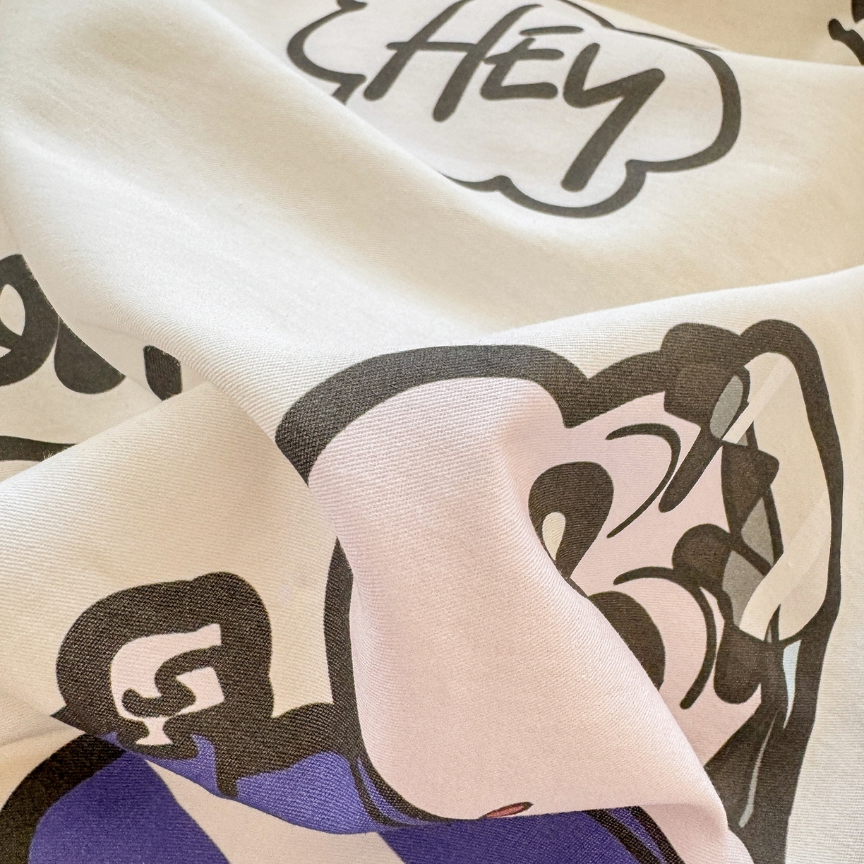 91家纺网 家纺一手货源 找家纺 博雅 2026新款蜡笔小新纯棉全棉四件套 小版-绘画蜡笔小新