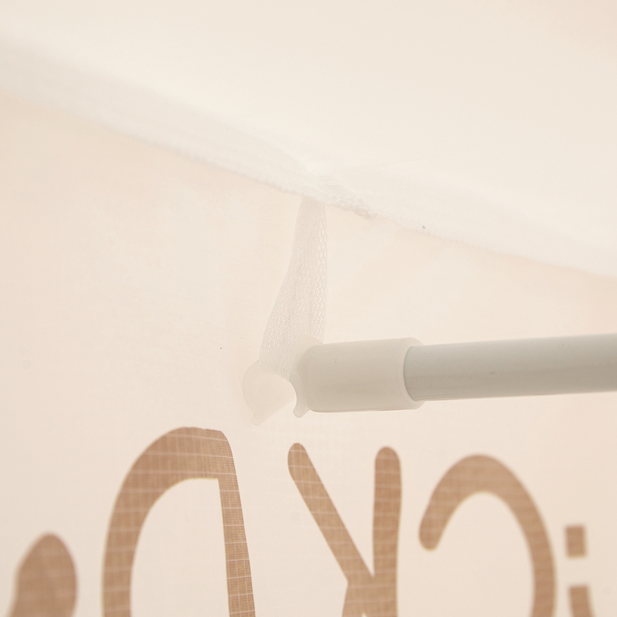 91家纺网 家纺一手货源 找家纺 （总）海虹蚊帐 2026新款2601外穿杆三开U型门一体防尘顶加密纱回底床笠款防摔蚊帐