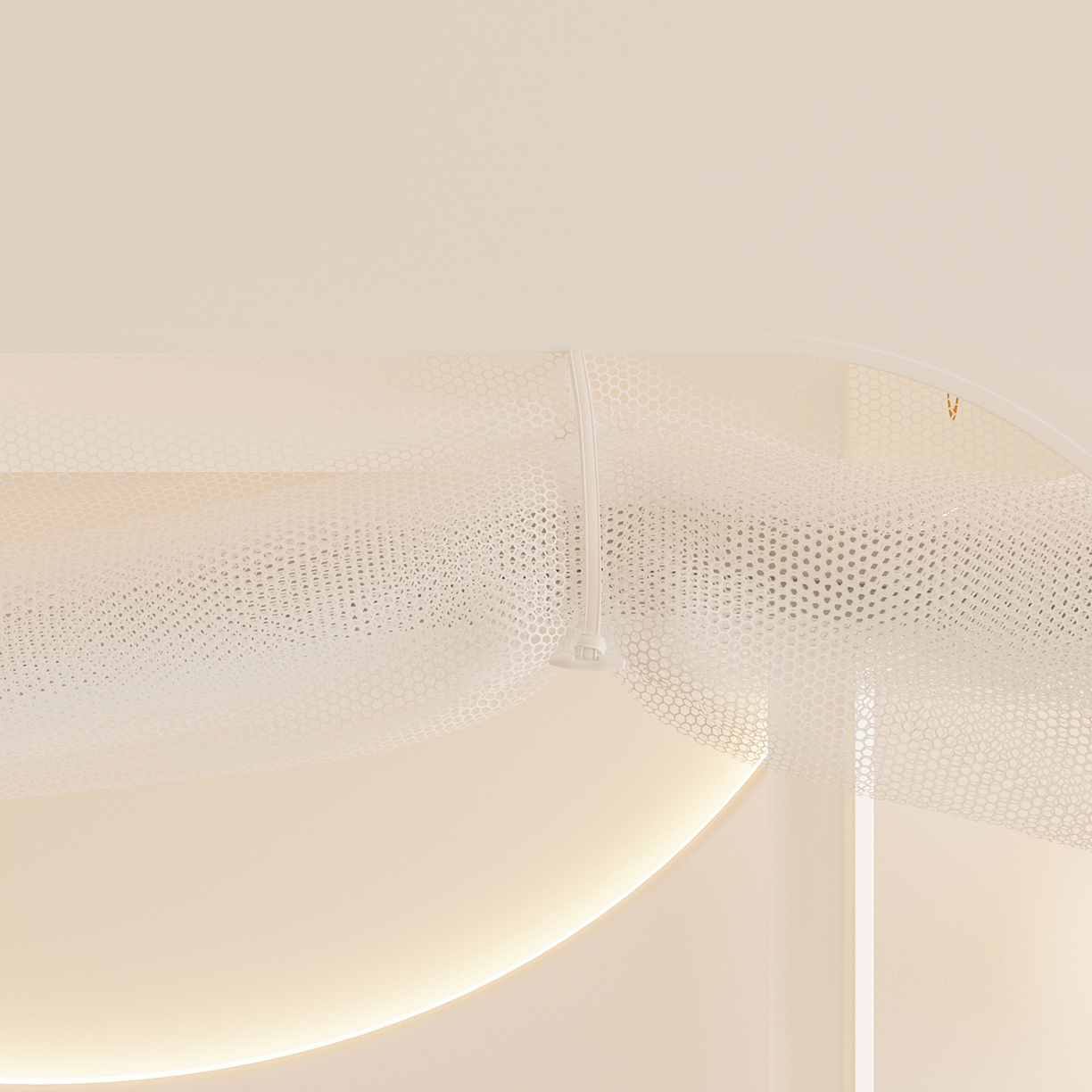 91家纺网 家纺一手货源 找家纺 海虹蚊帐 2026新款2601外穿杆三开U型门一体防尘顶加密纱回底床笠款防摔蚊帐 幸运蓝