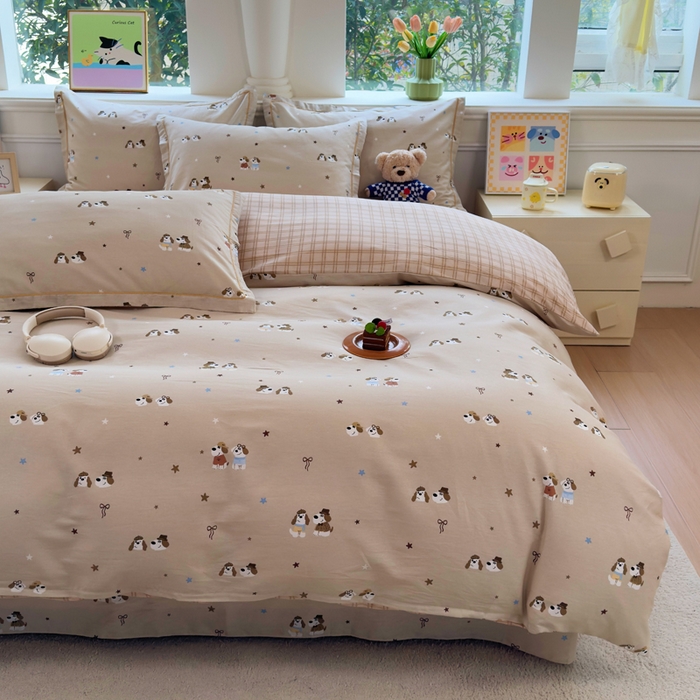 91家纺网 家纺一手货源 找家纺 （总）铭博家纺 2026新款100%全棉纯棉四件套第一批