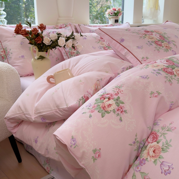 91家纺网 家纺一手货源 找家纺 （总）铭博家纺 2026新款100%全棉纯棉四件套第一批