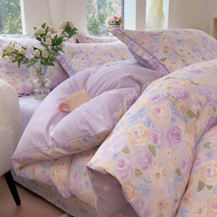 91家纺网 家纺一手货源 找家纺 （总）铭博家纺 2026新款100%全棉纯棉四件套第一批