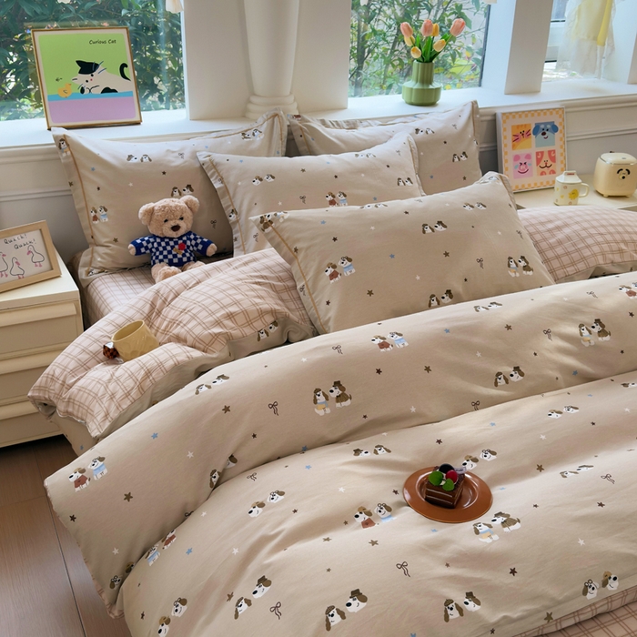 91家纺网 家纺一手货源 找家纺 （总）铭博家纺 2026新款100%全棉纯棉四件套第一批