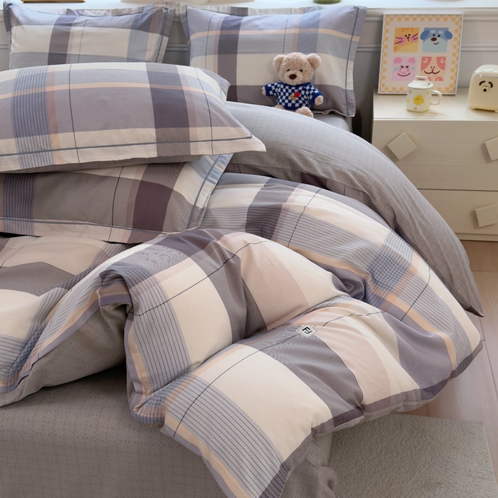 91家纺网 家纺一手货源 找家纺 铭博家纺 2026新款100%全棉纯棉四件套第一批 落日余晖