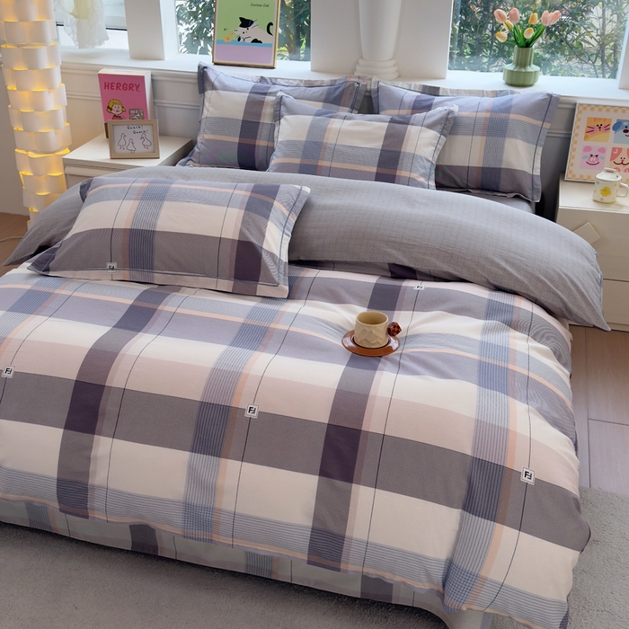 91家纺网 家纺一手货源 找家纺 铭博家纺 2026新款100%全棉纯棉四件套第一批 落日余晖