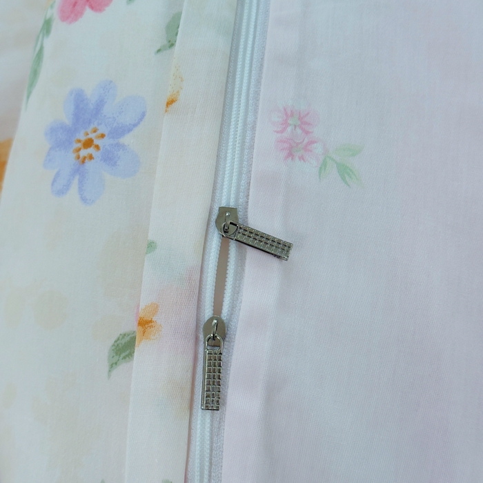 91家纺网 家纺一手货源 找家纺 铭博家纺 2026新款100%全棉纯棉四件套第一批 花萃清风-粉