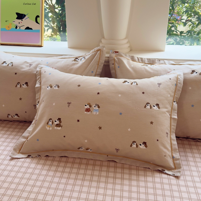 91家纺网 家纺一手货源 找家纺 铭博家纺 2026新款100%全棉纯棉单被套单品被套单件被套第一批 布莱克-咖