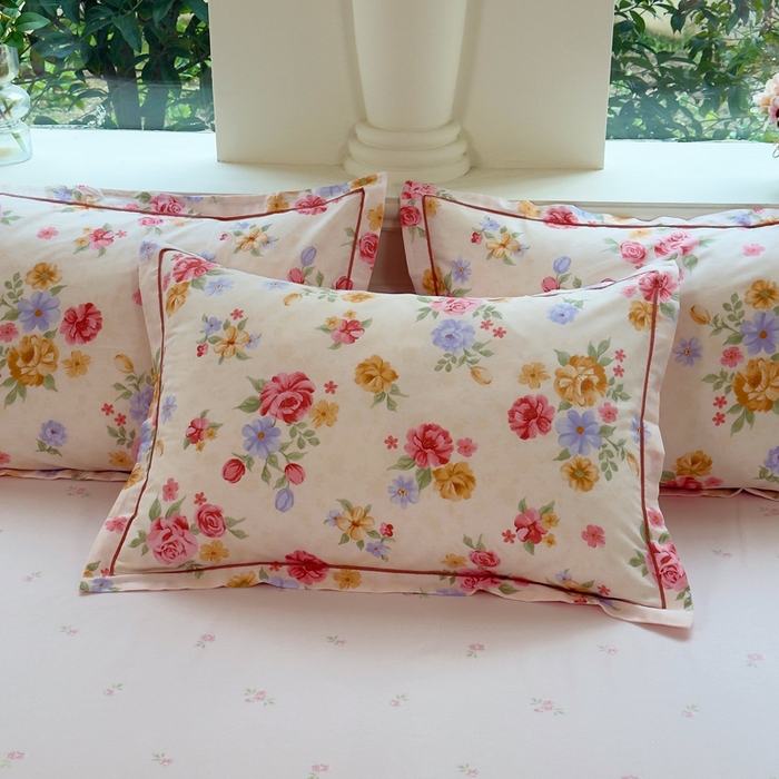 91家纺网 家纺一手货源 找家纺 铭博家纺 2026新款100%全棉纯棉单被套单品被套单件被套第一批 花萃清风-粉