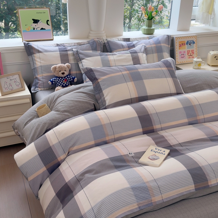 91家纺网 家纺一手货源 找家纺 铭博家纺 2026新款100%全棉纯棉单被套单品被套单件被套第一批 落日余晖