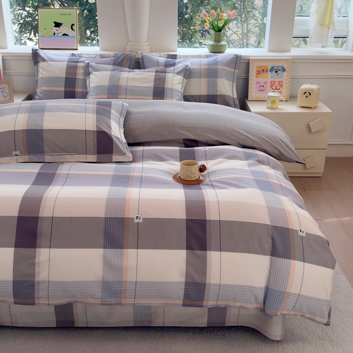 91家纺网 家纺一手货源 找家纺 铭博家纺 2026新款100%全棉纯棉单被套单品被套单件被套第一批 落日余晖