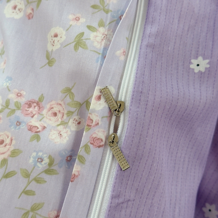 91家纺网 家纺一手货源 找家纺 铭博家纺 2026新款100%全棉纯棉单被套单品被套单件被套第一批 云梦海棠-紫