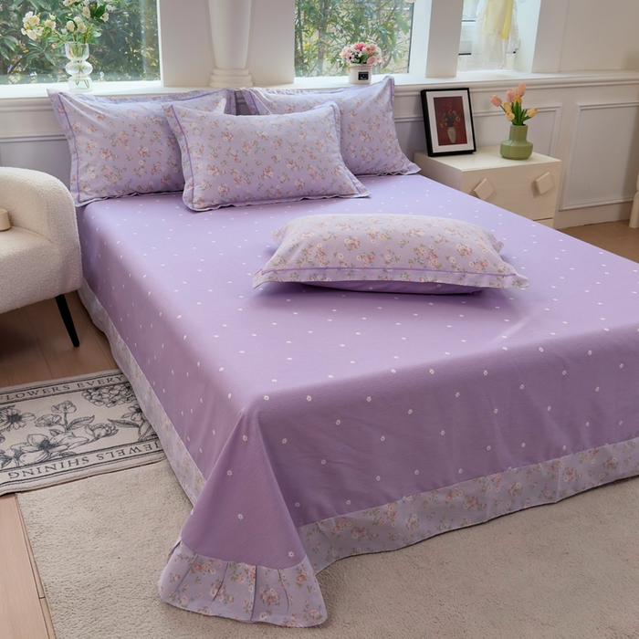 91家纺网 家纺一手货源 找家纺 （总）铭博家纺 2026新款100%全棉纯棉单床单单品床单单件床单第一批