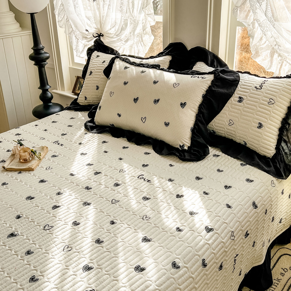 91家纺网 家纺一手货源 找家纺 （总）美梦家纺 2026新款赫本风云感棉床盖四件套