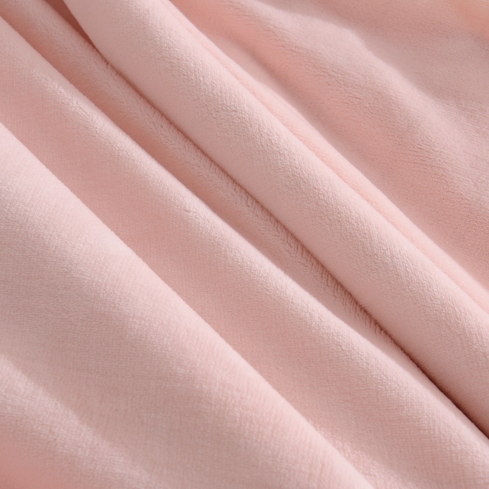 91家纺网 家纺一手货源 找家纺 优家居工厂店 2026新款加厚兔毛绒四件套 水波兔-粉