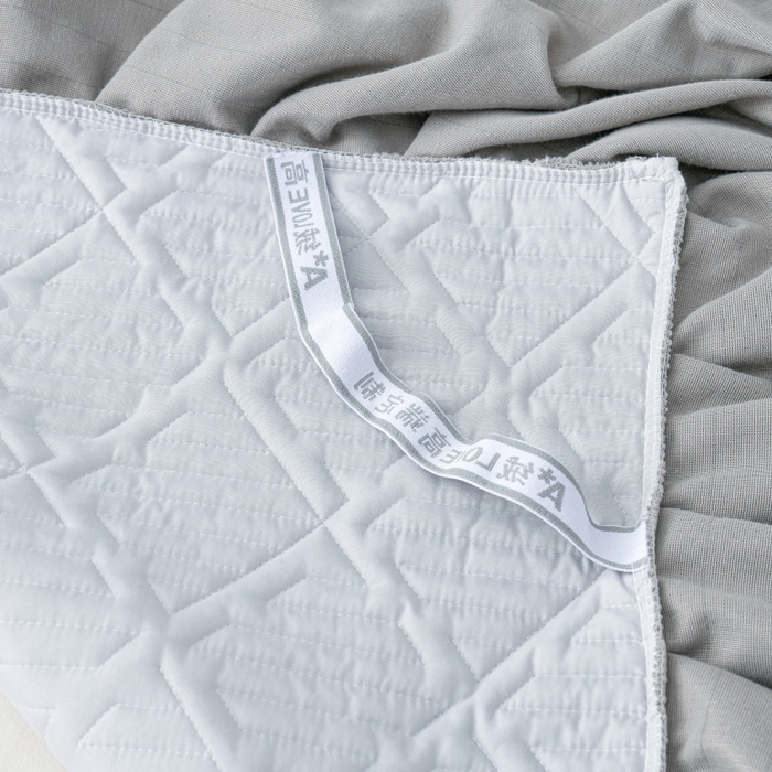 91家纺网 家纺一手货源 找家纺 优家居工厂店 2026新品240克高克重牛奶绒韩版牛奶绒夹棉床裙四件套床裙三件套直播热款-东方韵 东方韵-灰色