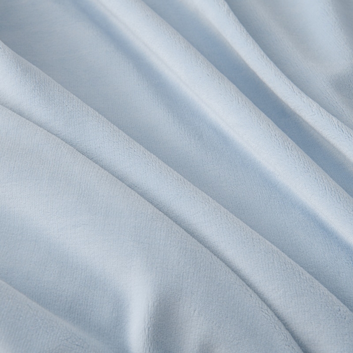 91家纺网 家纺一手货源 找家纺 优家居工厂店 2026新品240克高克重牛奶绒韩版牛奶绒夹棉床裙四件套床裙三件套直播热款-东方韵 东方韵-浅蓝