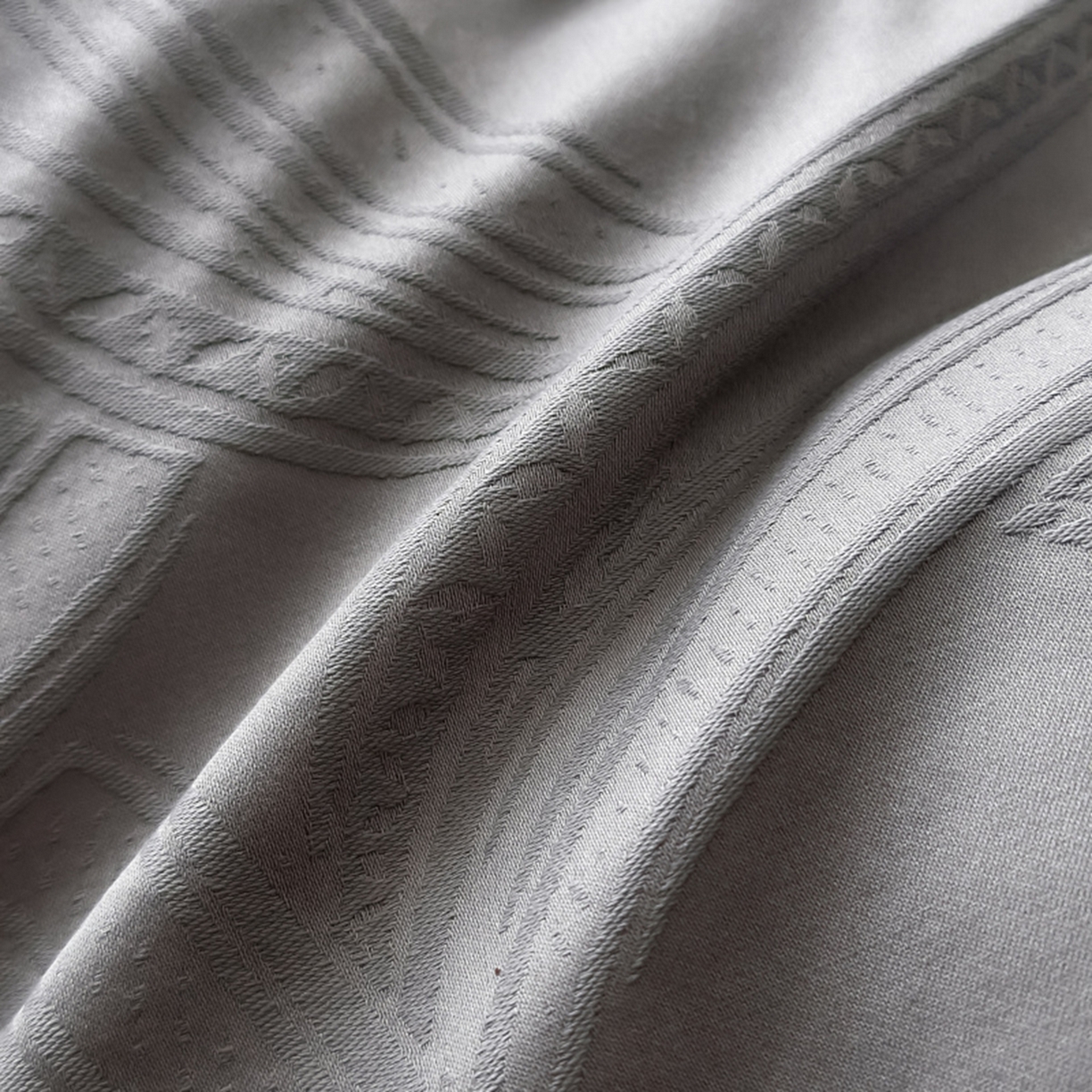 91家纺网 家纺一手货源 找家纺 （总）涵美人家纺 2025新款长绒棉真50双股高支全棉提花四件套纯棉