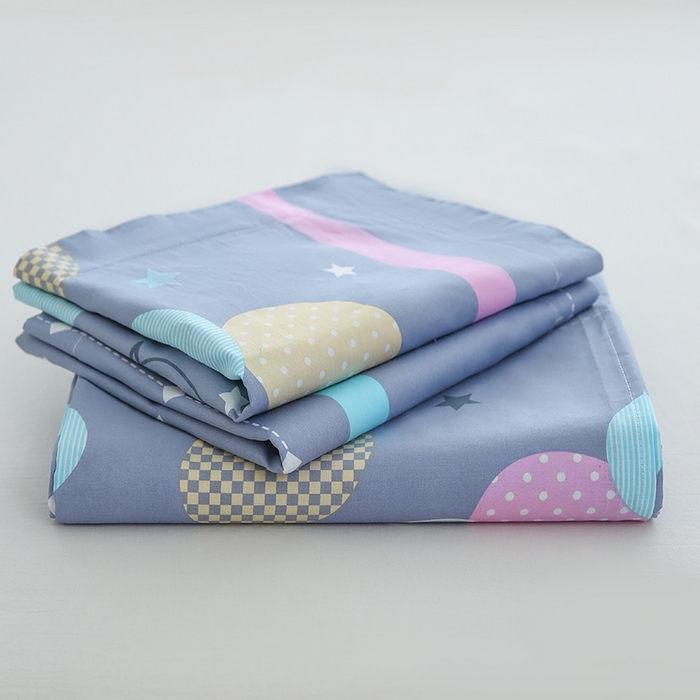 91家纺网 家纺一手货源 找家纺 （总）优家居工厂店 2026新款13360纯棉床单单件印花全棉加厚大学生宿舍三件套