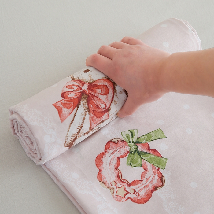 91家纺网 家纺一手货源 找家纺 优家居工厂店 2026新款13360纯棉床单单件印花全棉加厚大学生宿舍三件套 爱丽丝熊