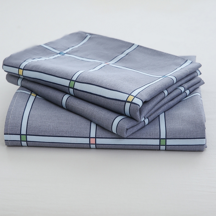 91家纺网 家纺一手货源 找家纺 优家居工厂店 2026新款13360纯棉床单单件印花全棉加厚大学生宿舍三件套 春风恋情