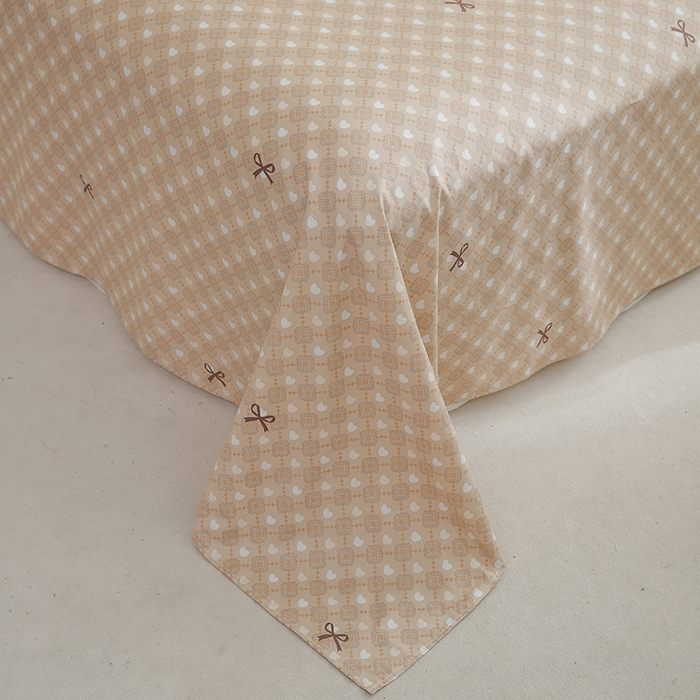 91家纺网 家纺一手货源 找家纺 优家居工厂店 2026新款13360纯棉床单单件印花全棉加厚大学生宿舍三件套 黛丽丝