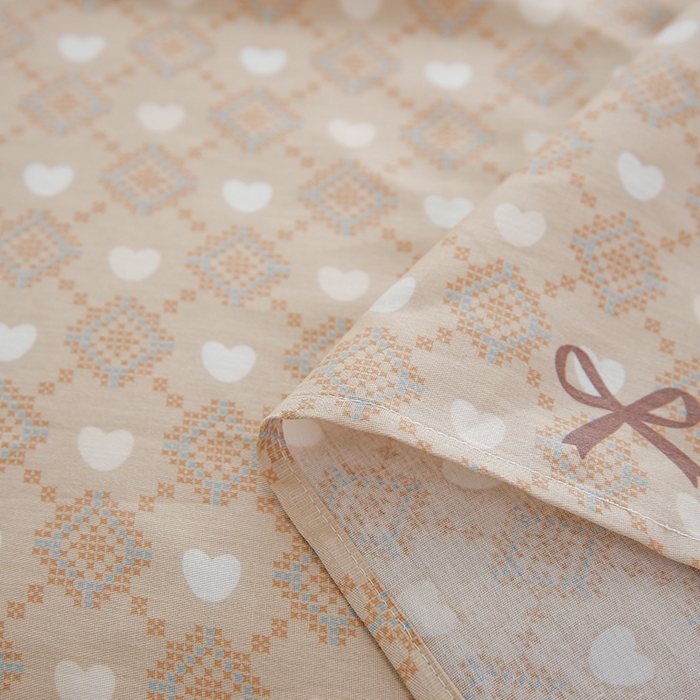 91家纺网 家纺一手货源 找家纺 优家居工厂店 2026新款13360纯棉床单单件印花全棉加厚大学生宿舍三件套 黛丽丝