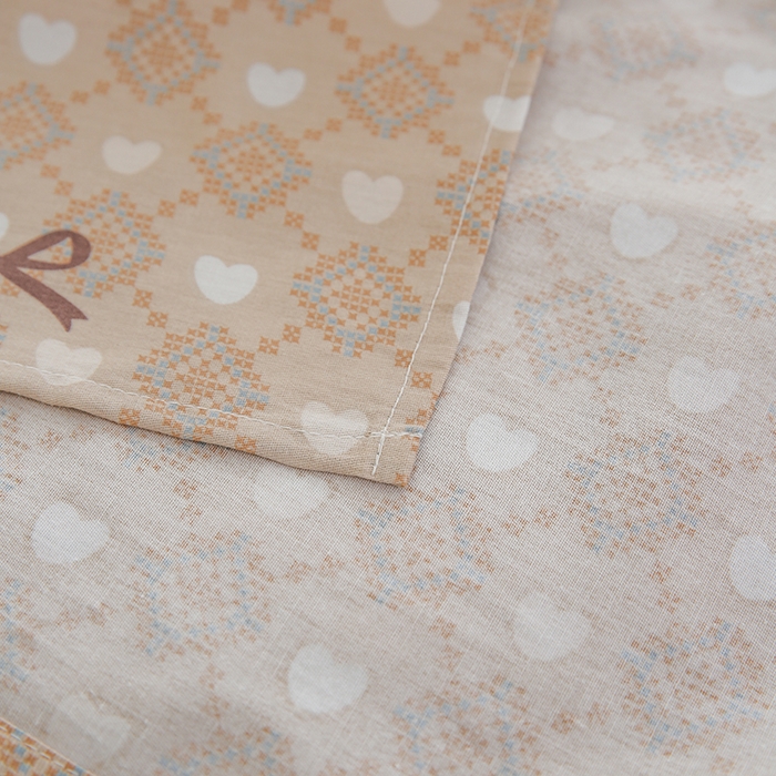 91家纺网 家纺一手货源 找家纺 优家居工厂店 2026新款13360纯棉床单单件印花全棉加厚大学生宿舍三件套 黛丽丝