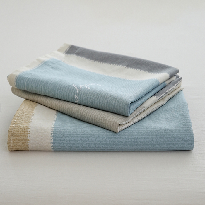 91家纺网 家纺一手货源 找家纺 优家居工厂店 2026新款13360纯棉床单单件印花全棉加厚大学生宿舍三件套 范特西