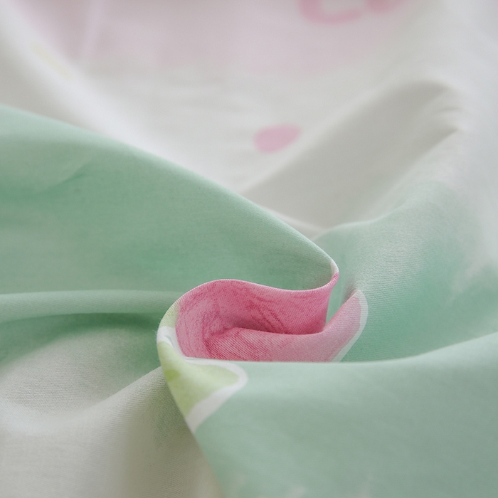 91家纺网 家纺一手货源 找家纺 优家居工厂店 2026新款13360纯棉床单单件印花全棉加厚大学生宿舍三件套 禾郁