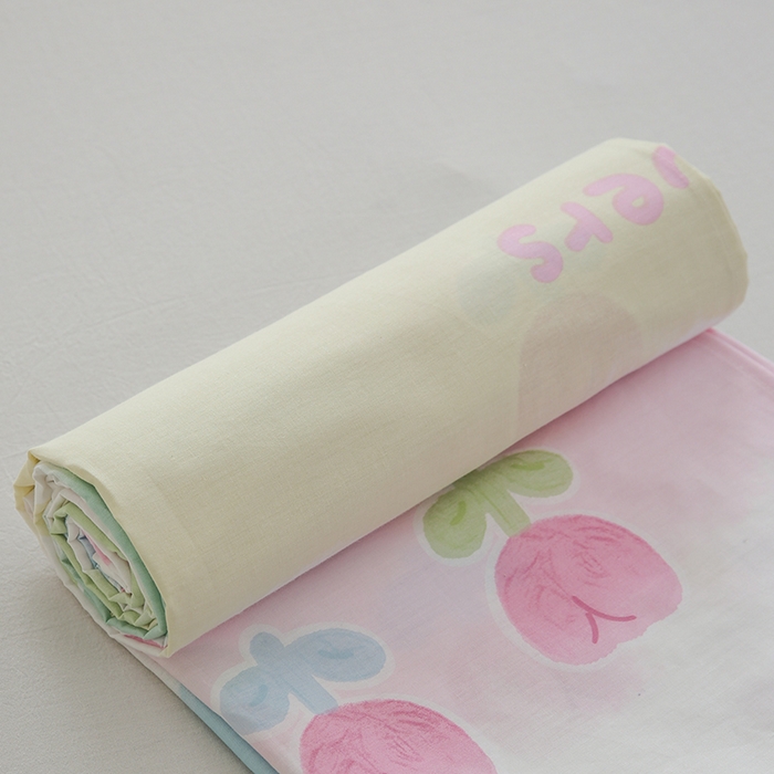 91家纺网 家纺一手货源 找家纺 优家居工厂店 2026新款13360纯棉床单单件印花全棉加厚大学生宿舍三件套 禾郁