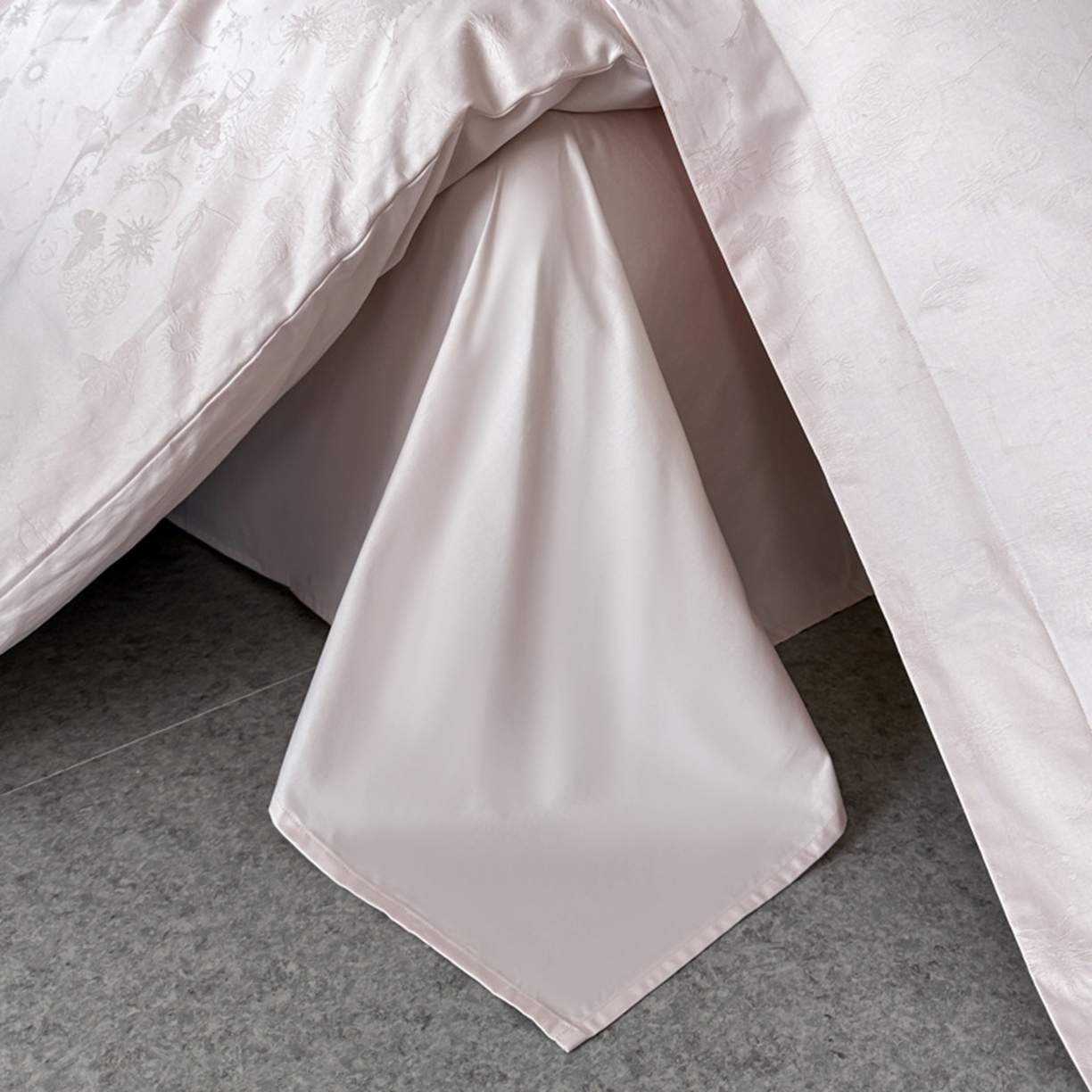 91家纺网 家纺一手货源 找家纺 涵美人家纺 2025新款长绒棉真50双股高支全棉提花四件套纯棉 星辰123