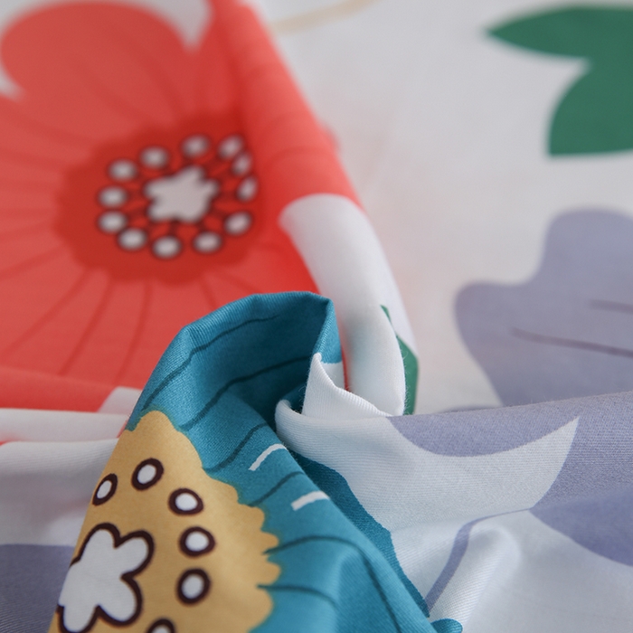 91家纺网 家纺一手货源 找家纺 优家居工厂店 2026新款13360纯棉床单单件印花全棉加厚大学生宿舍三件套 留恋花梦