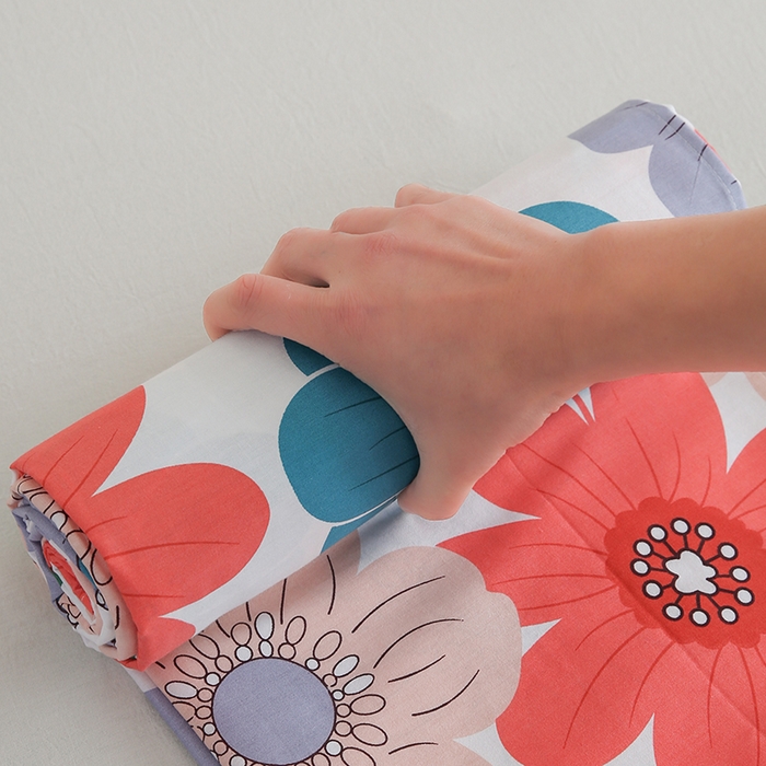 91家纺网 家纺一手货源 找家纺 优家居工厂店 2026新款13360纯棉床单单件印花全棉加厚大学生宿舍三件套 留恋花梦