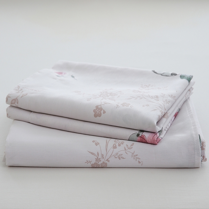 91家纺网 家纺一手货源 找家纺 优家居工厂店 2026新款13360纯棉床单单件印花全棉加厚大学生宿舍三件套 翩蝶