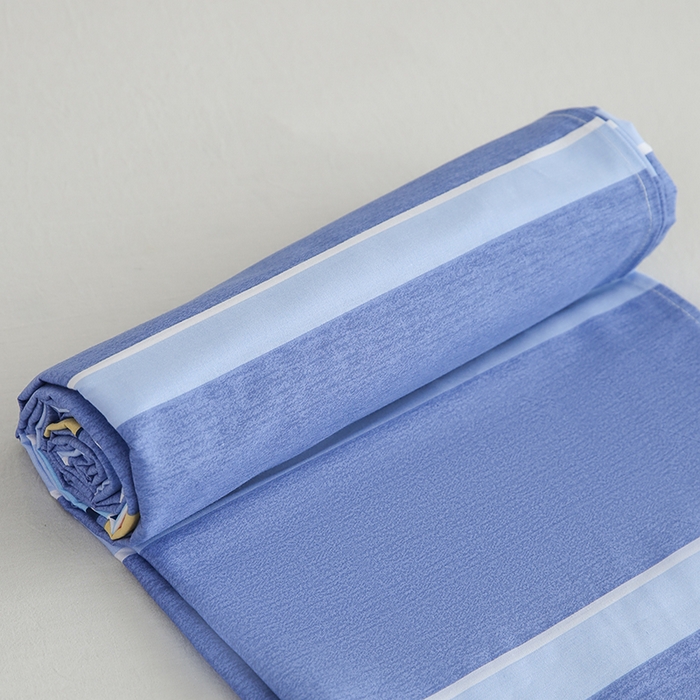 91家纺网 家纺一手货源 找家纺 优家居工厂店 2026新款13360纯棉床单单件印花全棉加厚大学生宿舍三件套 清风徐徐